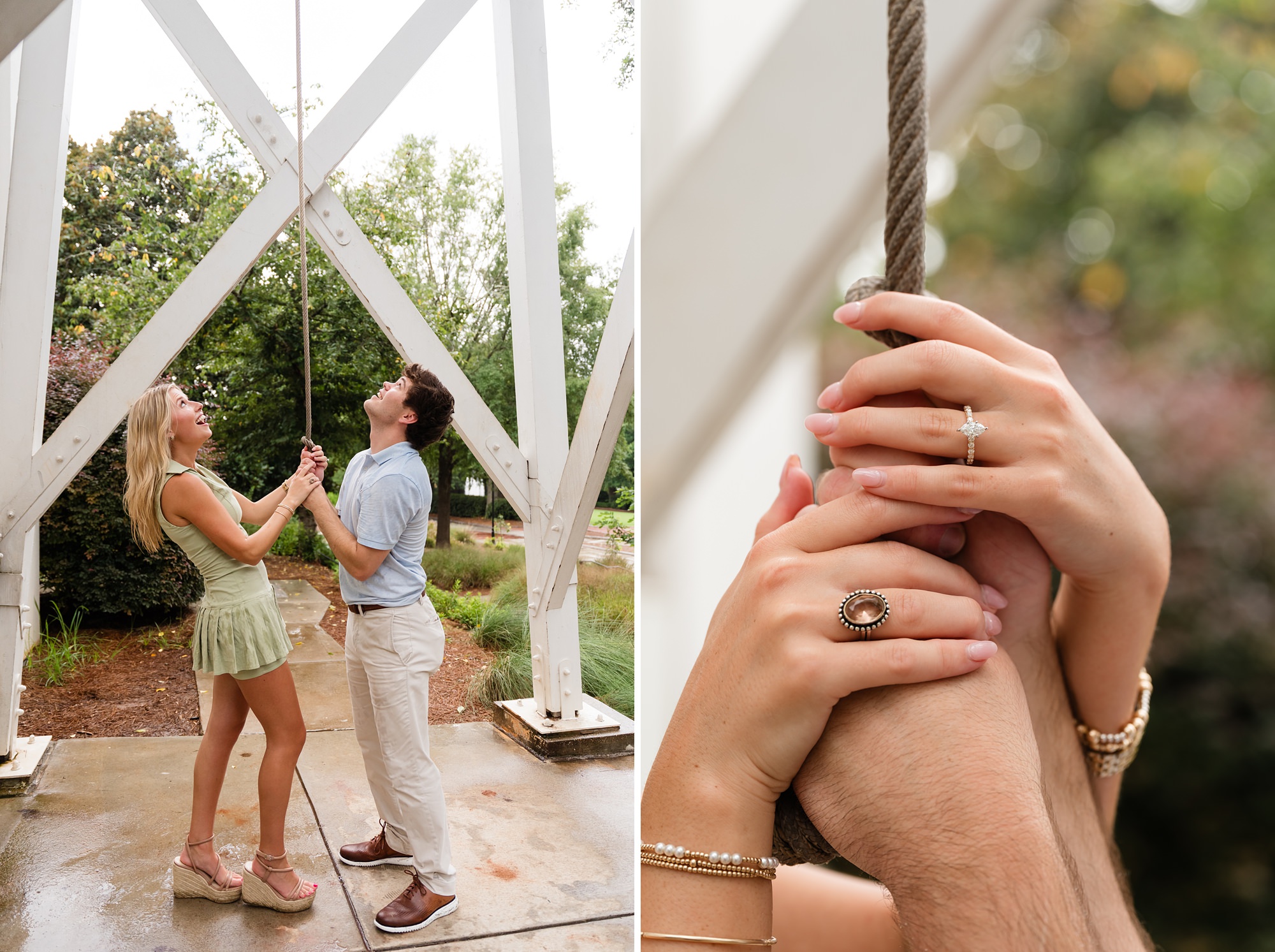 uga chapel bell ringing engagement 