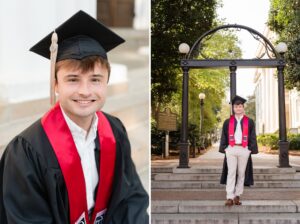 uga arch senior photographer graduation