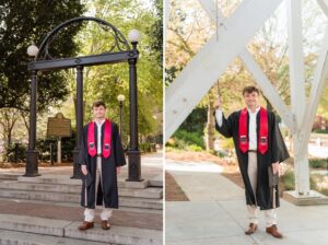 uga arch senior photographer graduation