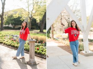 uga senior photo high school announcement college