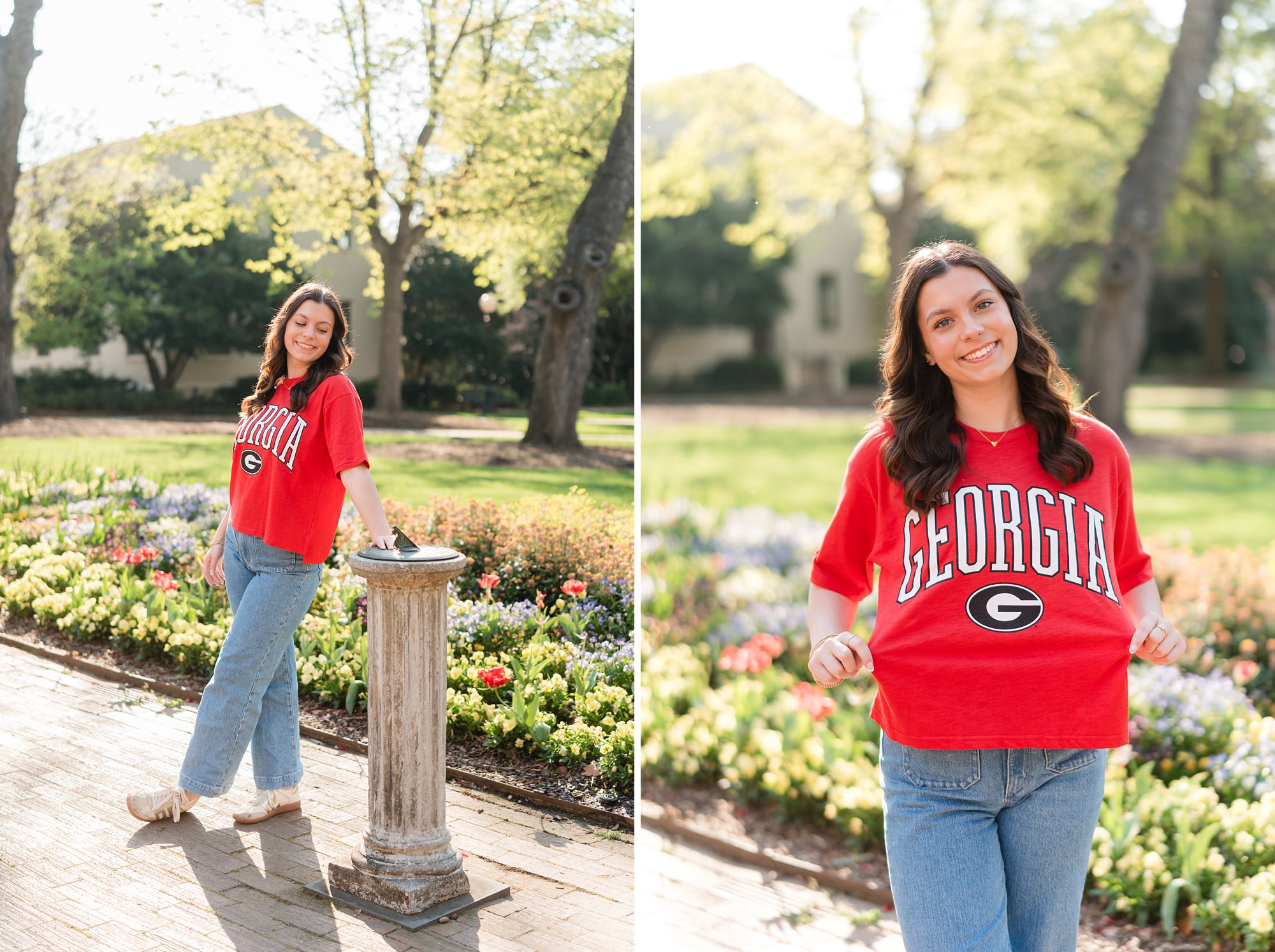 uga senior photo high school announcement college