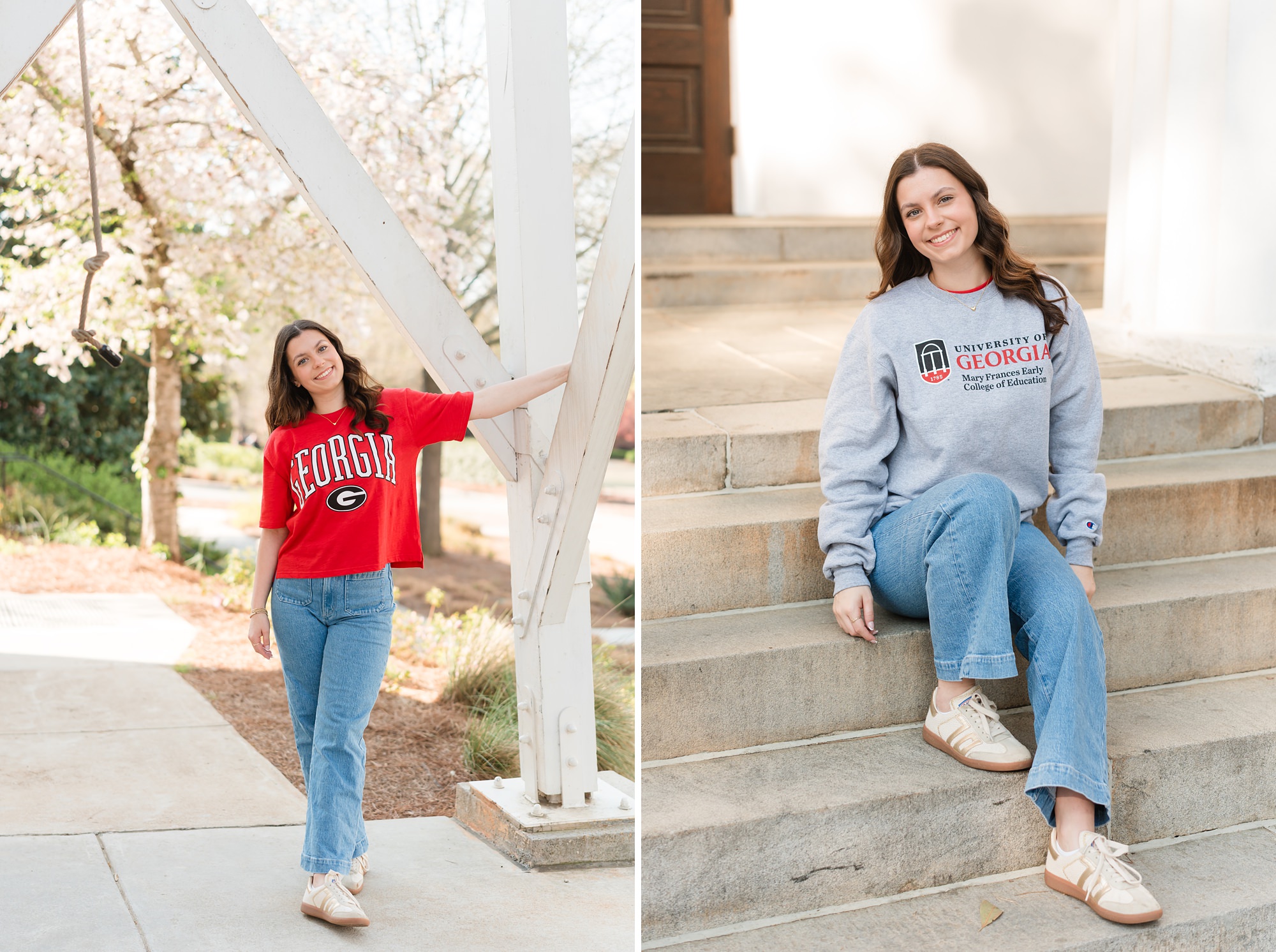 uga senior photo high school announcement college