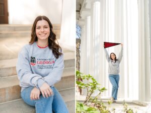uga senior photo high school announcement college