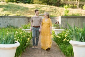botanical garden elopement photographer athens georgia