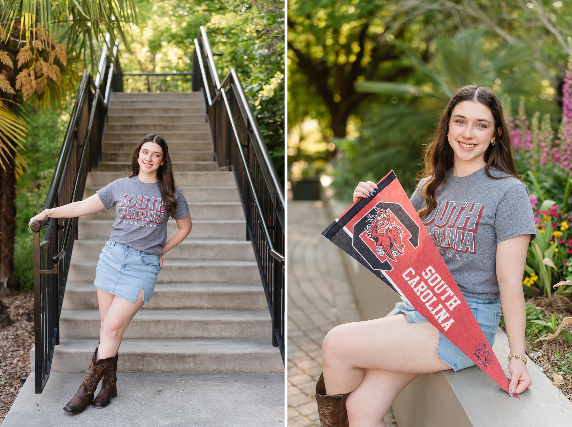 high school senior announcement photographer