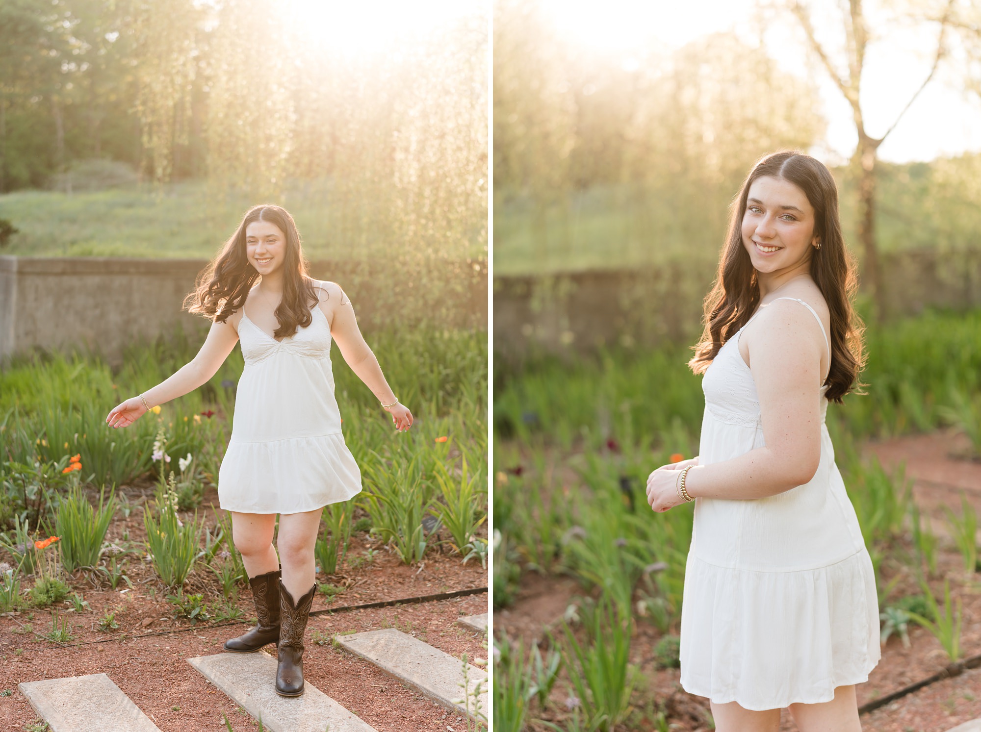 botanical garden high school senior athens ga