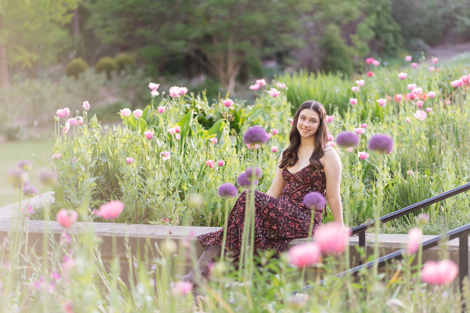 botanical garden high school senior athens ga