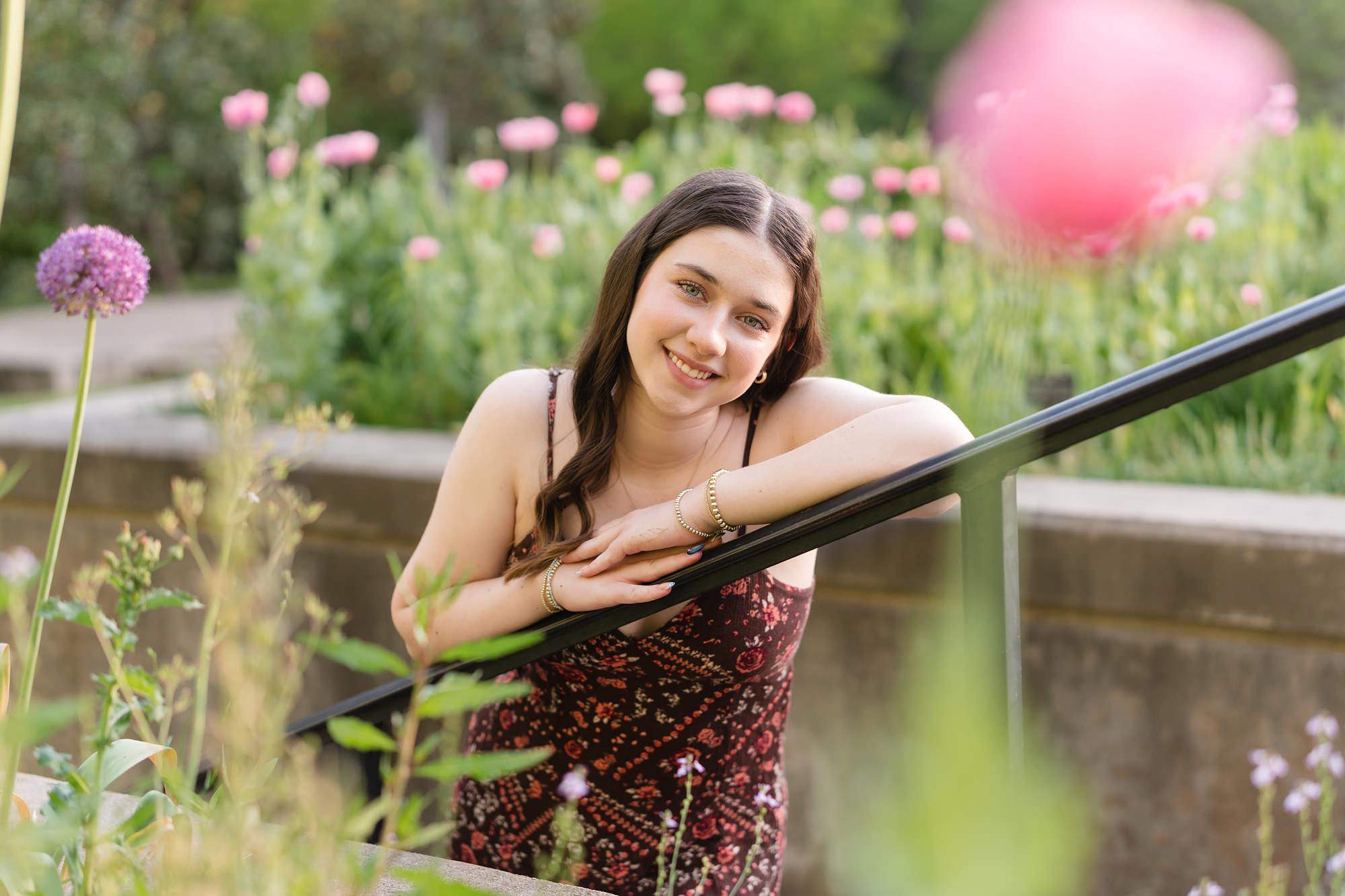 botanical garden high school senior athens ga