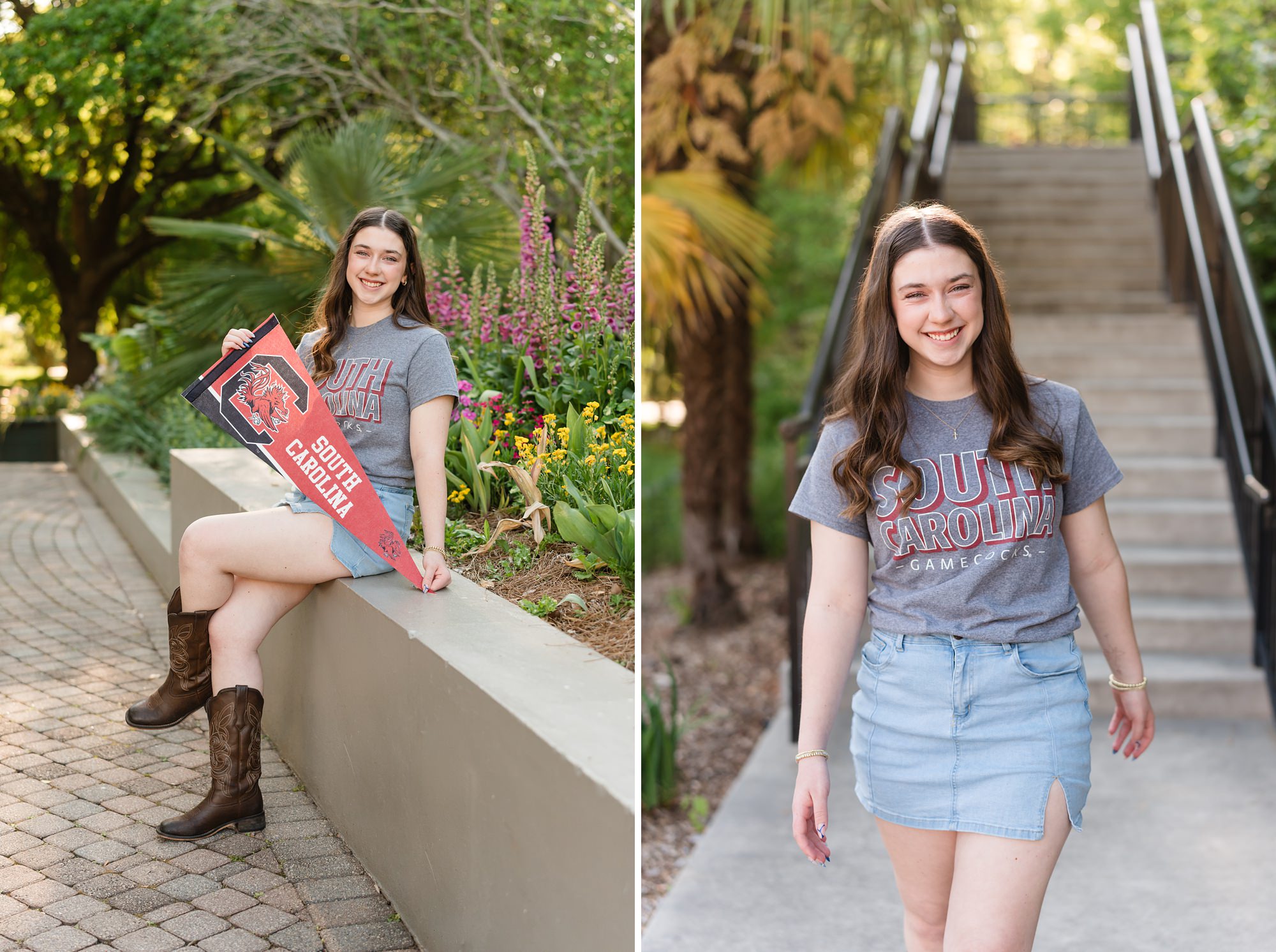 high school senior announcement photographer