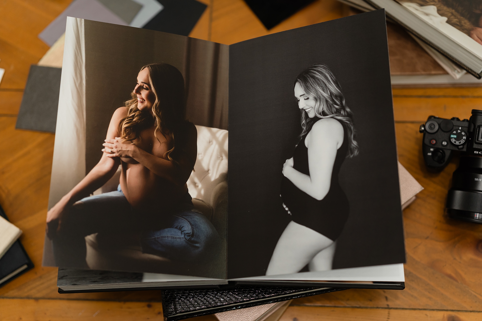 printed boudoir album athens atlanta photographer studio