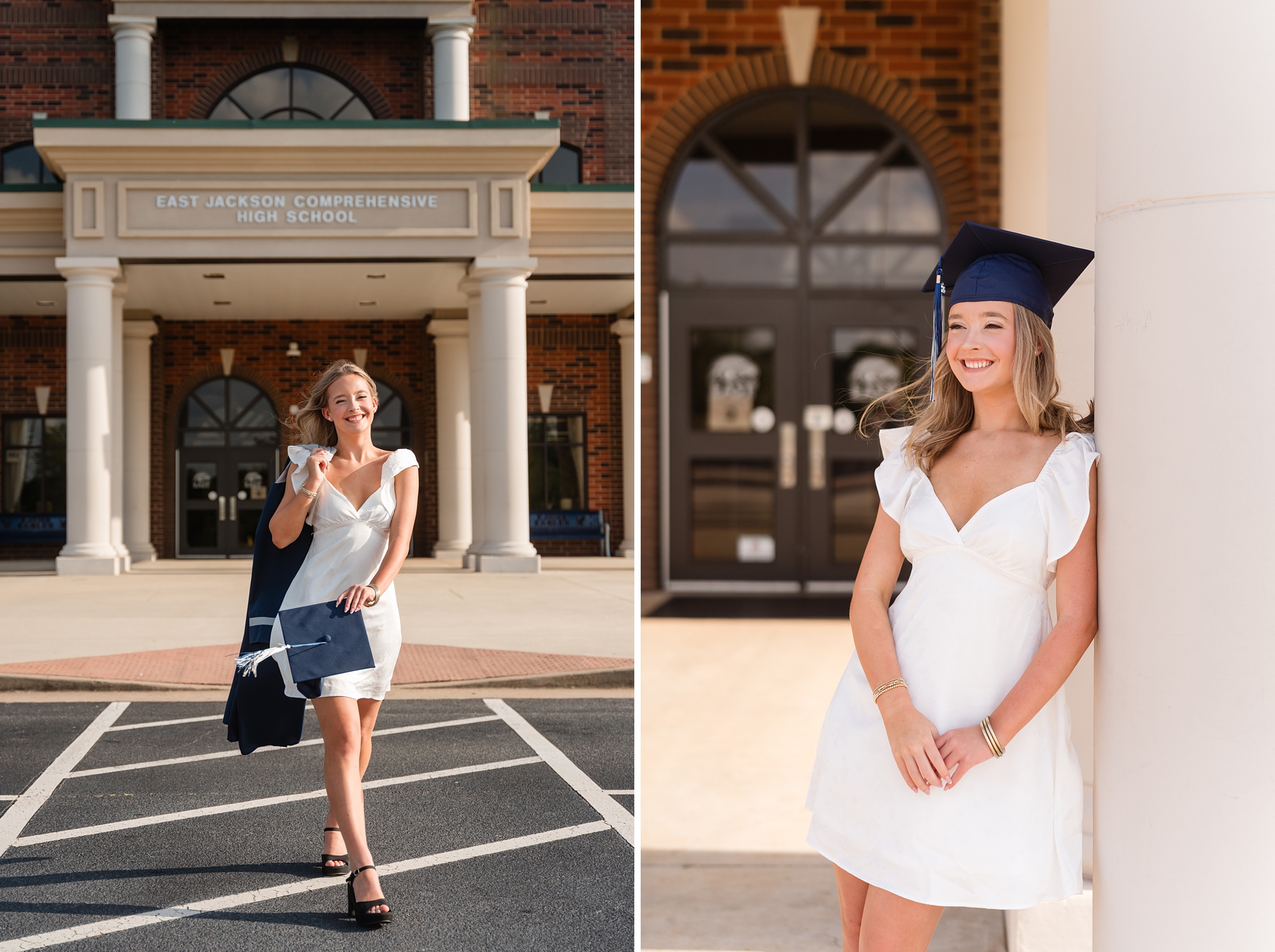 east jackson high school senior photographer 
