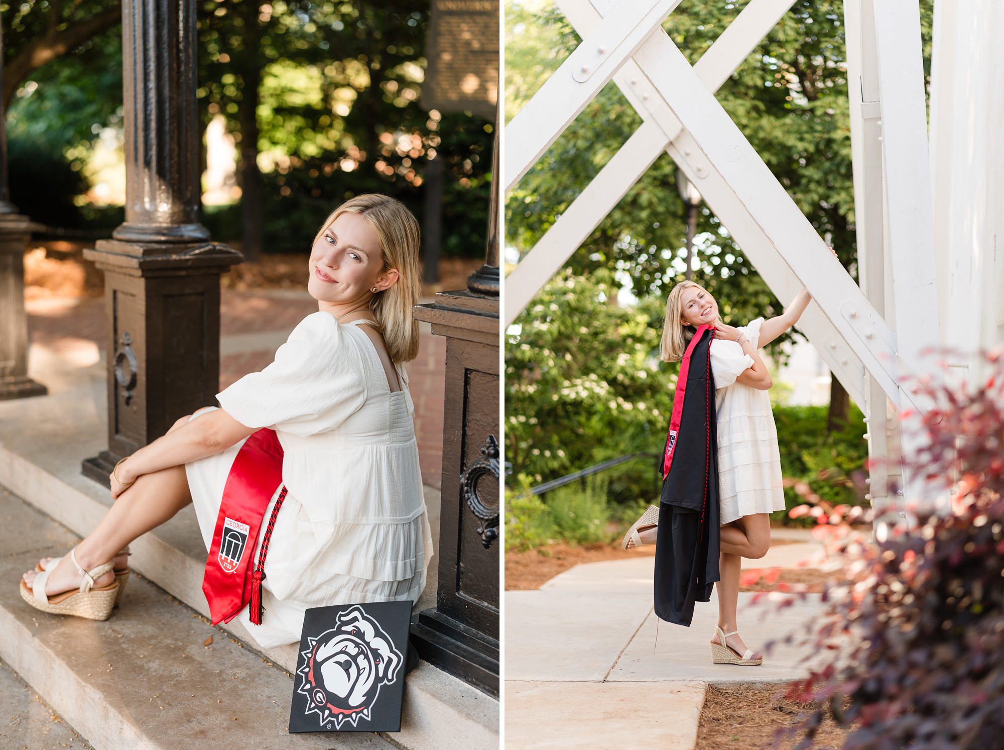uga arch chapel bell senior photographer