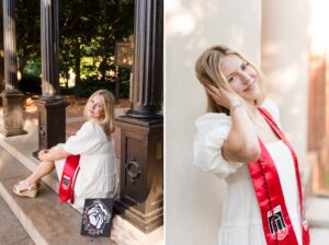 university georgia senior photographer graduation
