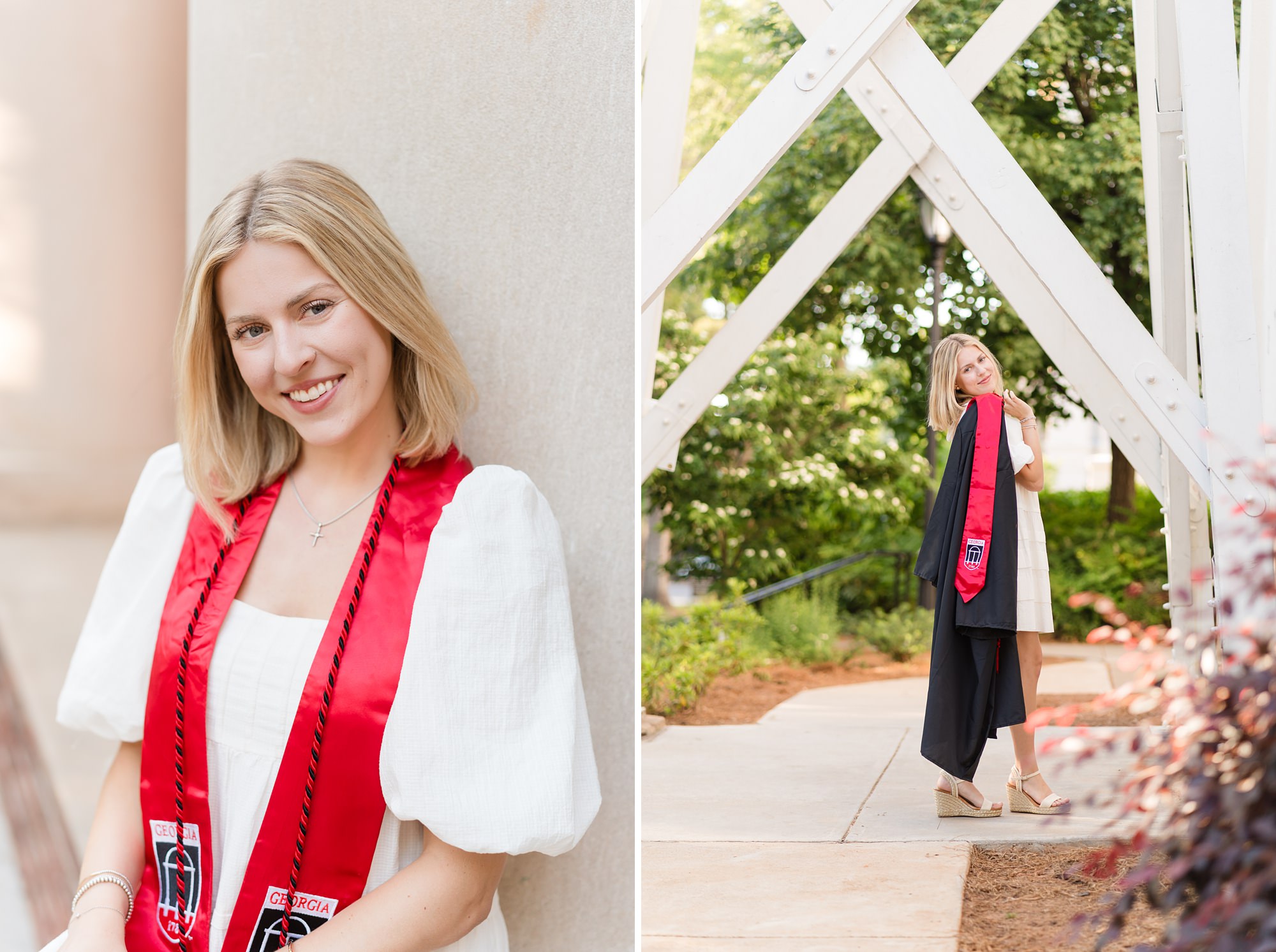 uga chapel bell senior grad photo