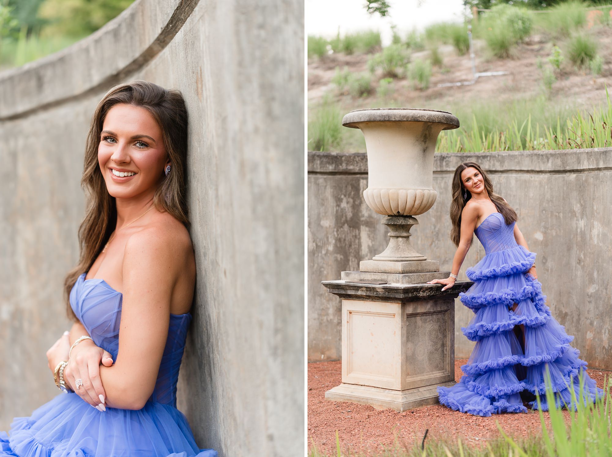 botanical garden senior photos athens