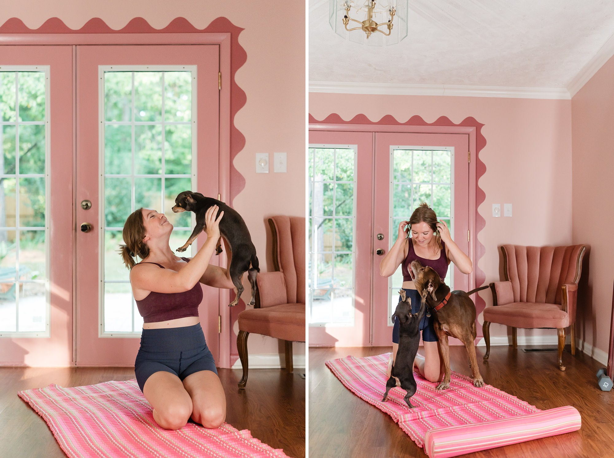 lifestyle home athens georgia photographer dogs