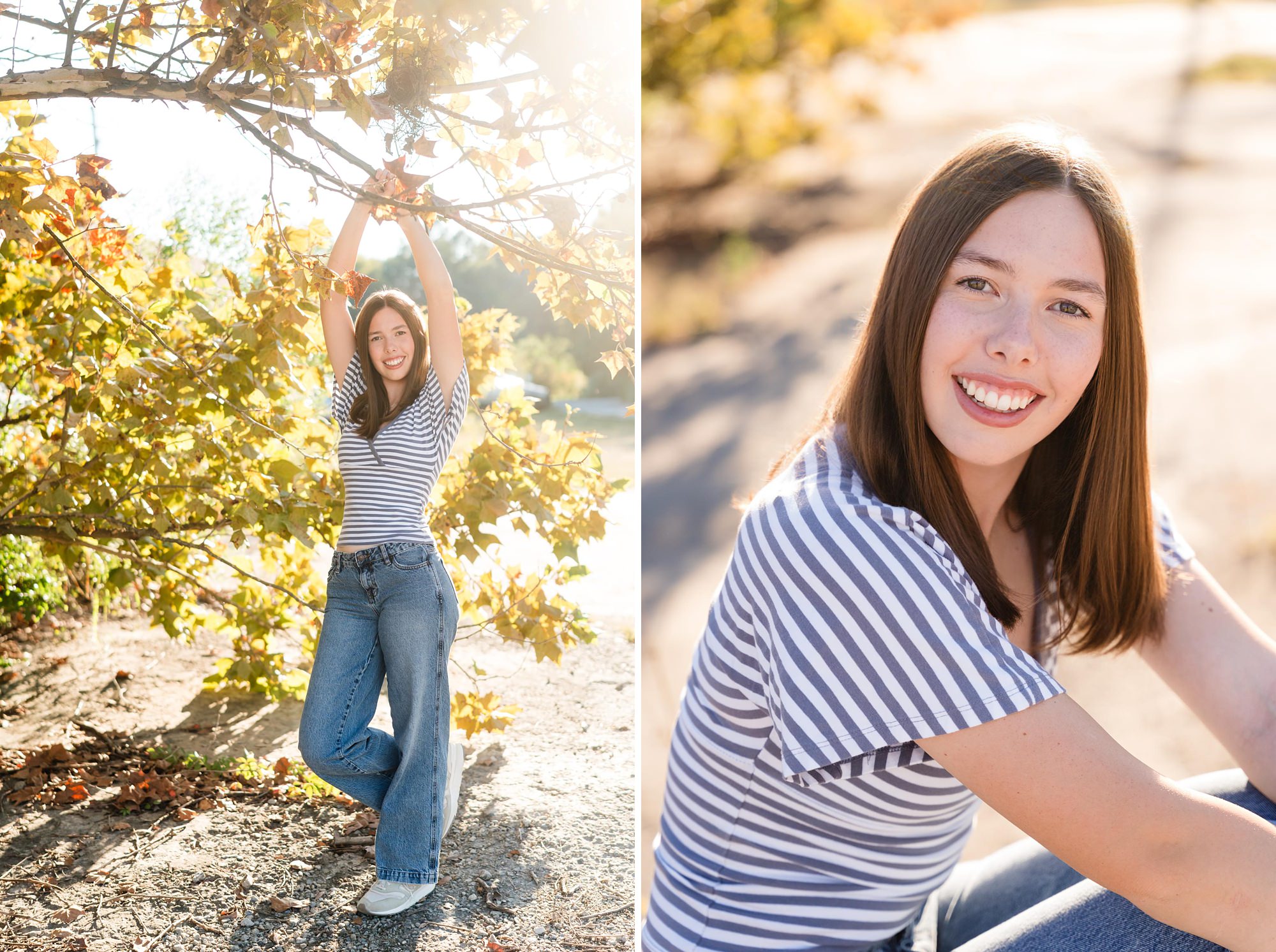 fall senior photographer athens georgia oconee