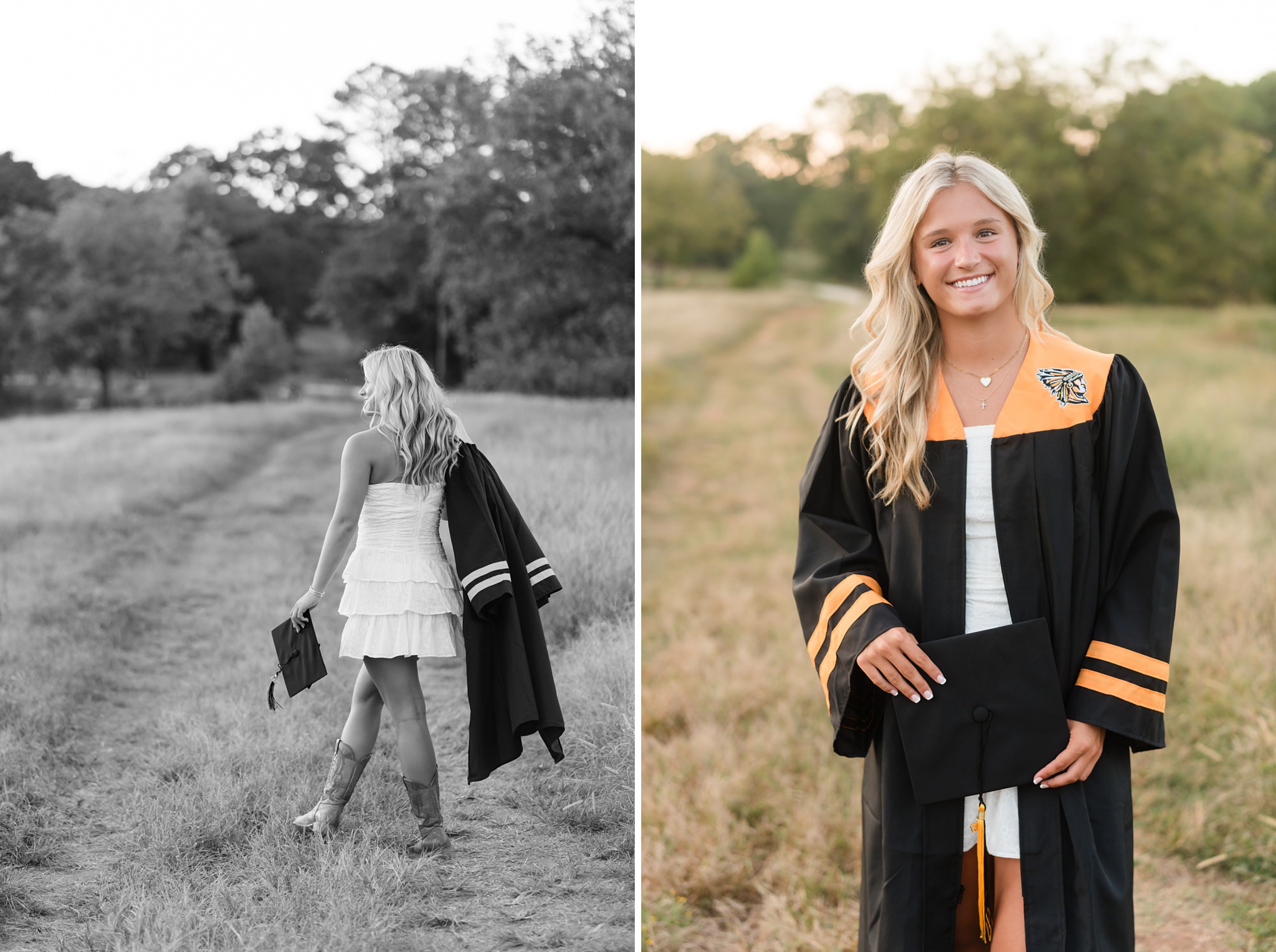 Sequoyah high school cap gown graduation senior photographer