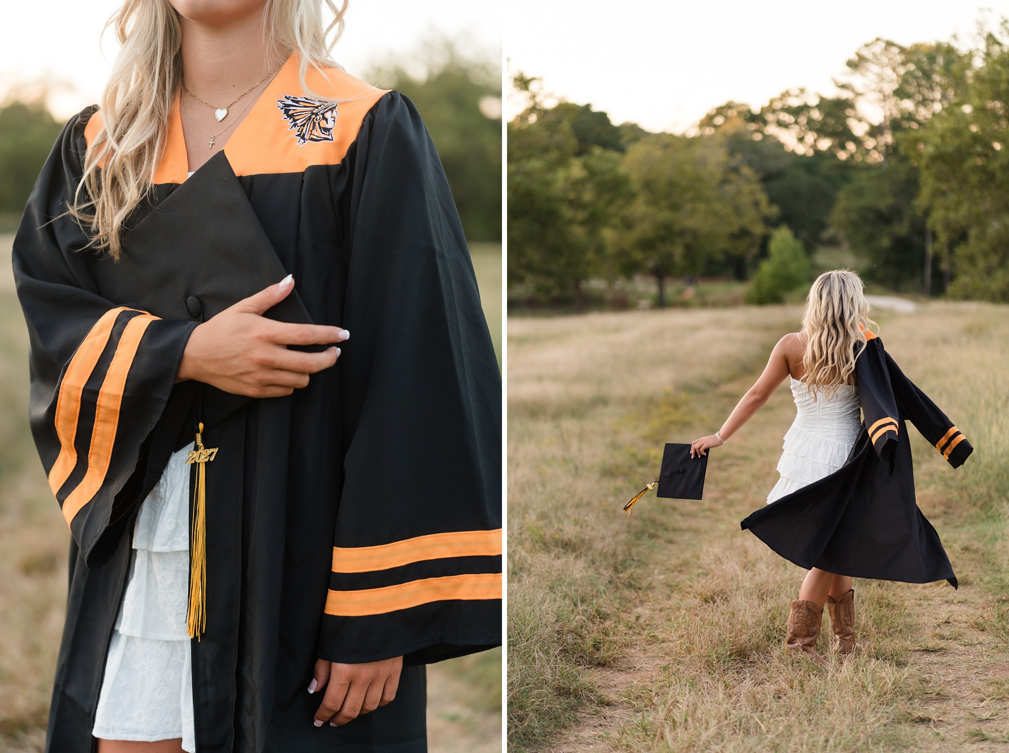Sequoyah high school cap gown graduation senior photographer