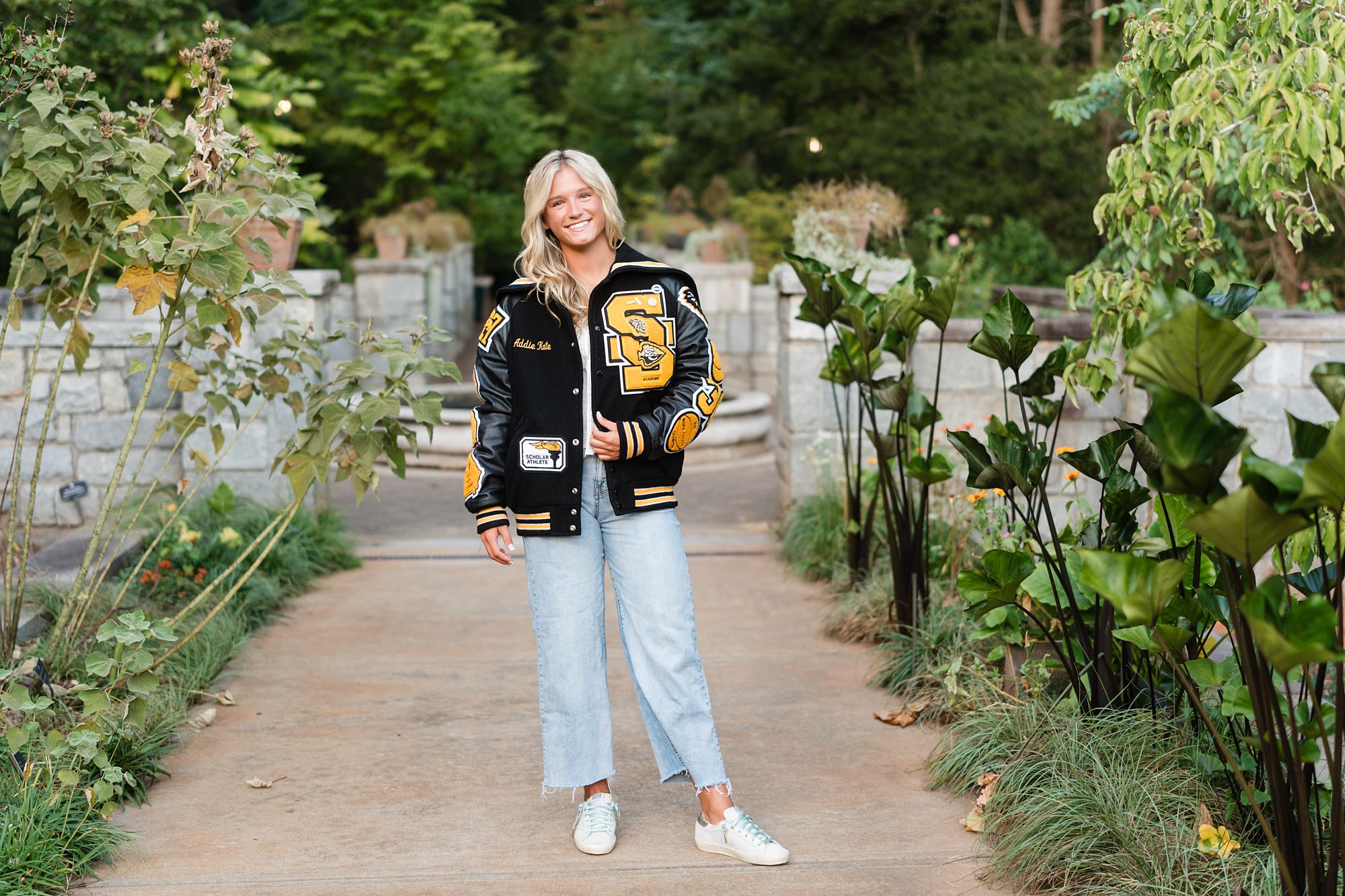 letter jacket high school senior athens georgia