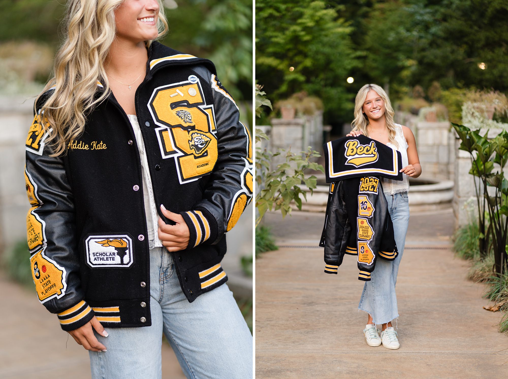 letter jacket high school senior athens georgia